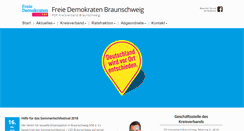 Desktop Screenshot of fdp-bs.de